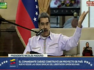 Pdte. Maduro: Chávez construyó un proyecto de país desde las ideas de El Libertador Simón Bolívar