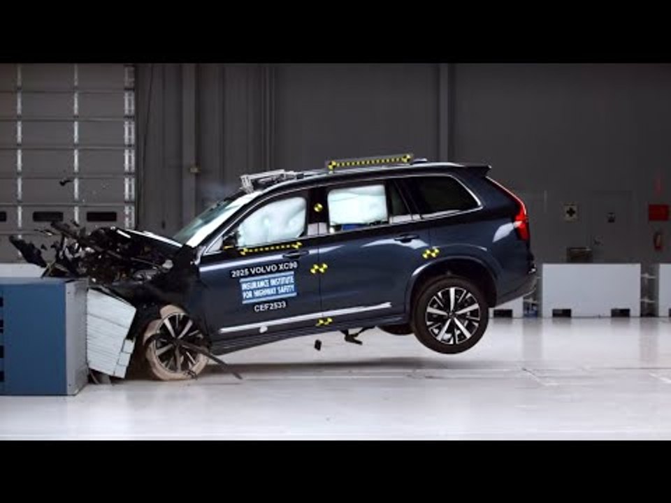2025 Volvo XC90 im IIHS Crashtest – so sicher ist das Luxus-SUV wirklich