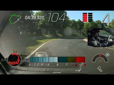 Chevrolet Corvette ZR1 (C8) schlägt Mustang GTD auf der Nordschleife | volle Runde