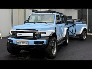 2026 Chery iCar V23 Retro Edition SUV | Retrocube & Cyberspace im Check