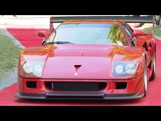 Ferrari F40 GTE beim Concorso d’Eleganza Villa d’Este 2025