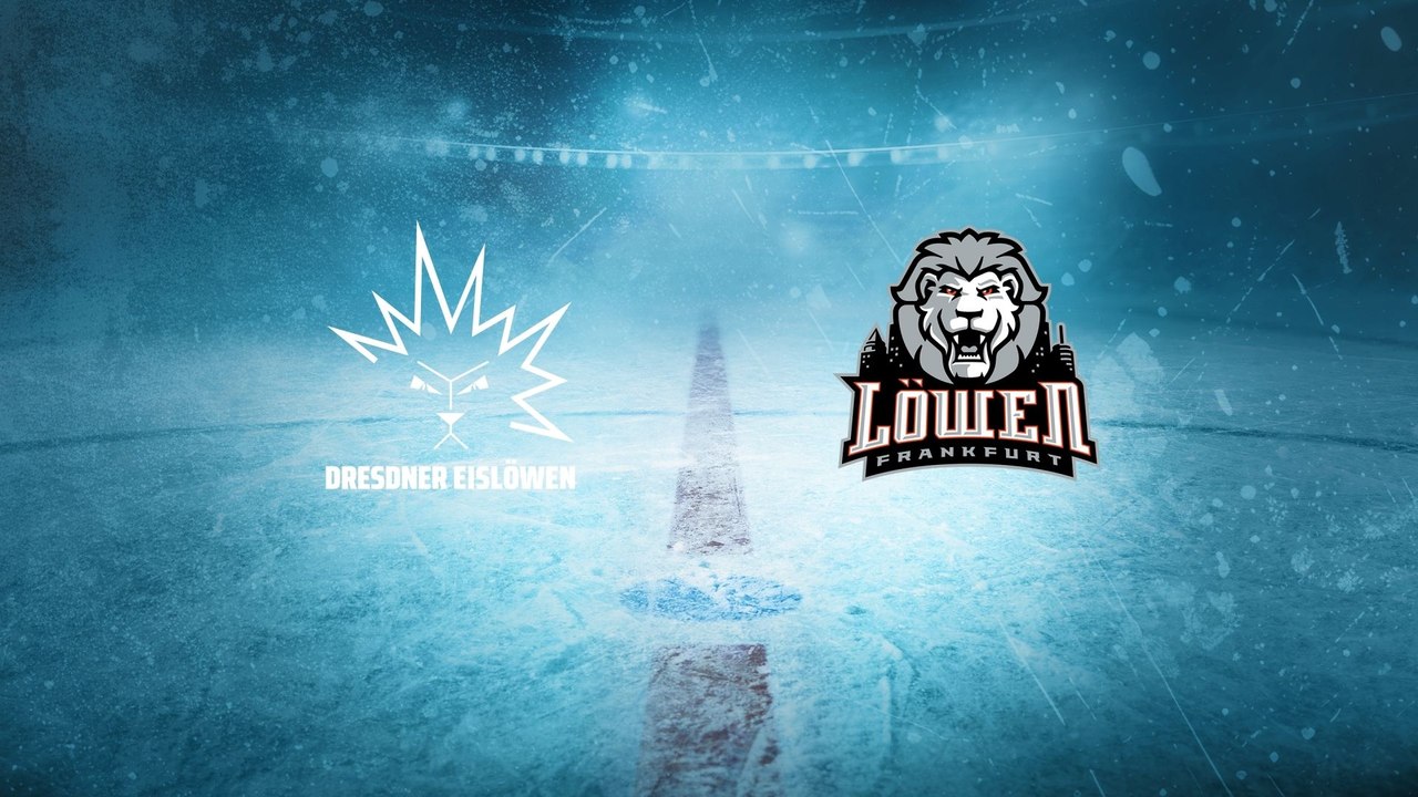 Highlights von Dresdner Eislöwen - Löwen Frankfurt