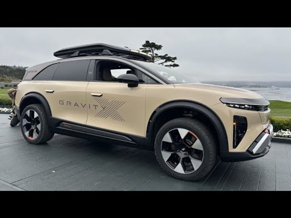 Lucid gravity x concept zum concours d’elegance in pebble beach (2025)
