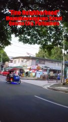 Fine Neighborhood on Mapagkawanggawa Street in Quezon City, Philippines