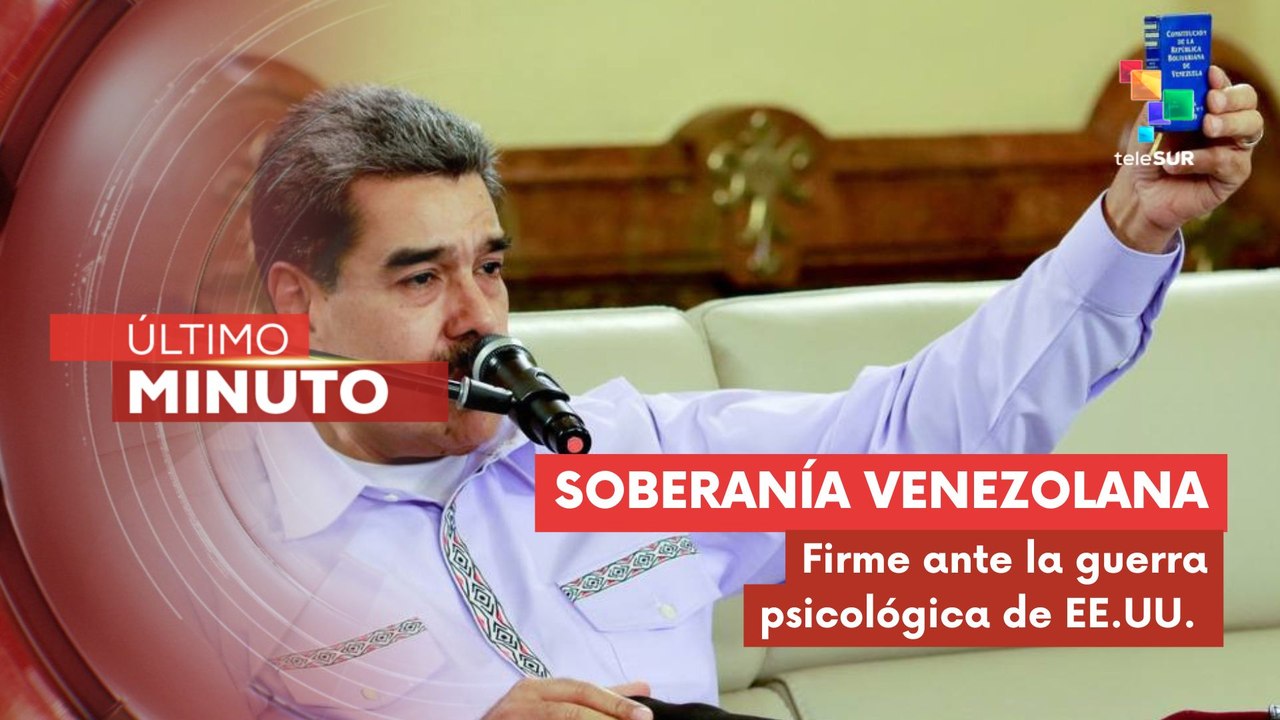 Pdte. Maduro desmiente la extravagante narrativa de EE.UU.
