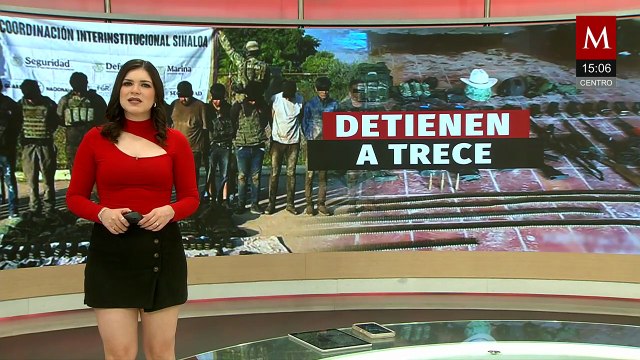 En Sinaloa, un operativo deja a 13 detenidos tras un enfrentamiento con fuerzas federales