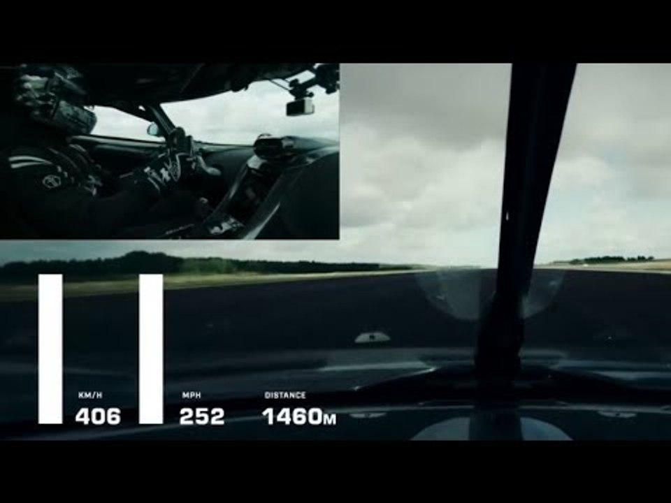 Koenigsegg jesko absolut bricht 0-400-0 km/h rekord | irre aufnahmen