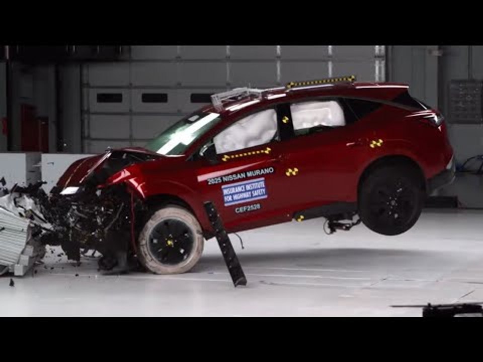 Nissan Murano 2025 im IIHS-Crashtest: Überraschend stark!