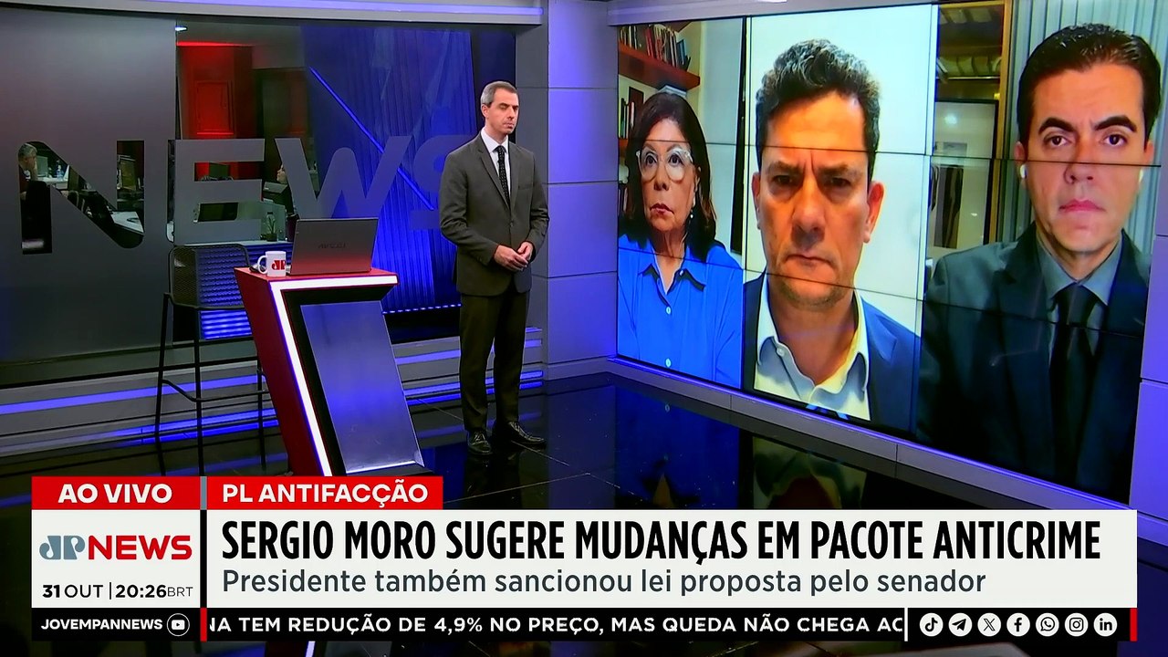 Sergio Moro: "Não está no DNA do governo Lula a segurança pública", diz senador em entrevista exclusiva