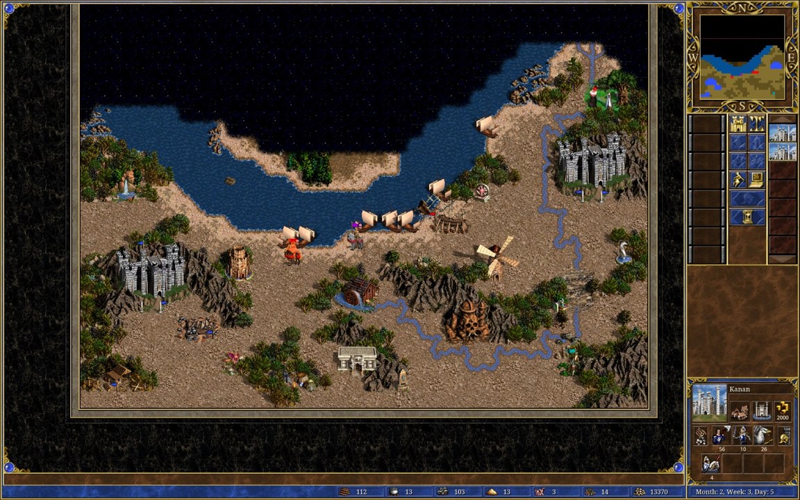 Armies of Exigo, playing on Linux: Fallen mission 5: The Mines of Malrinor, hard, victory