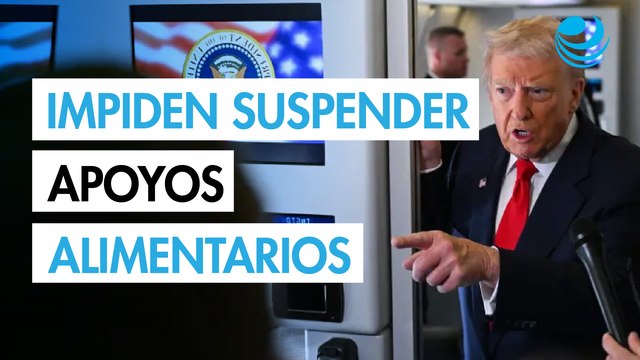 Juez de Estados Unidos impide al gobierno de Trump suspender las ayudas alimentarias