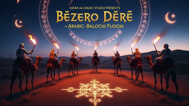 Bāzīro Dārī (Arabic–Balochi Fusion) - Asfar Ali Music Studio - Epic Tribal World Music 2025 - Cinematic Ethnic Beat