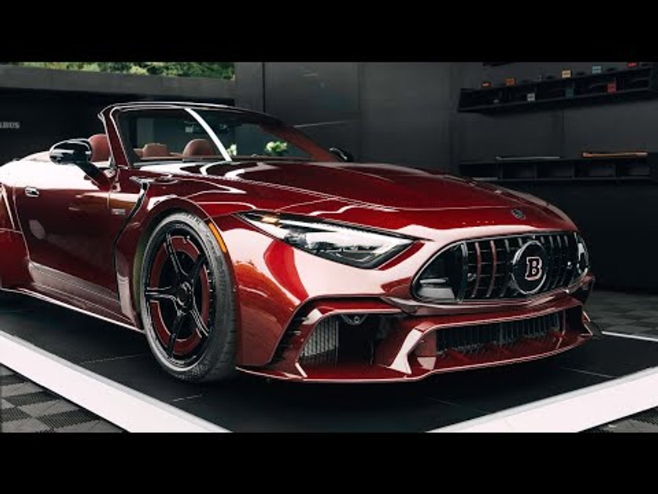 BRABUS ROCKET GTC DEEP RED – 1.000 PS Cabrio mit Carbon-Karosse | Mercedes-AMG SL 63 (R 232)