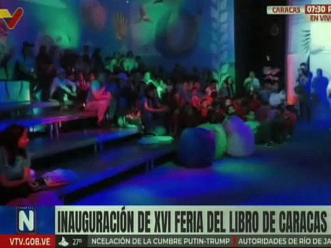 XVI Feria del Libro de Caracas organiza más de 300 actividades académicas para toda la familia