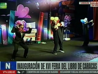 Vicepresidenta Delcy Rodríguez presente en la inauguración de la XVI Feria del Libro de Caracas