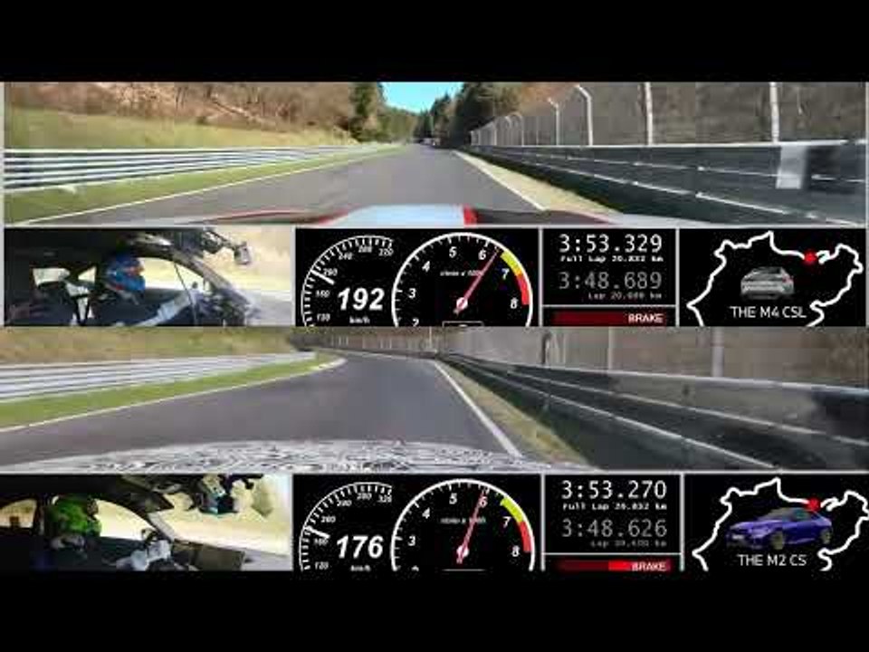 BMW M2 CS (G87) vs. M4 CSL (G82) – Nordschleifen-Duell der Super-Sportler