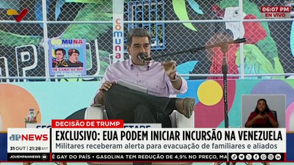 Exclusivo: EUA podem iniciar incursão na Venezuela
