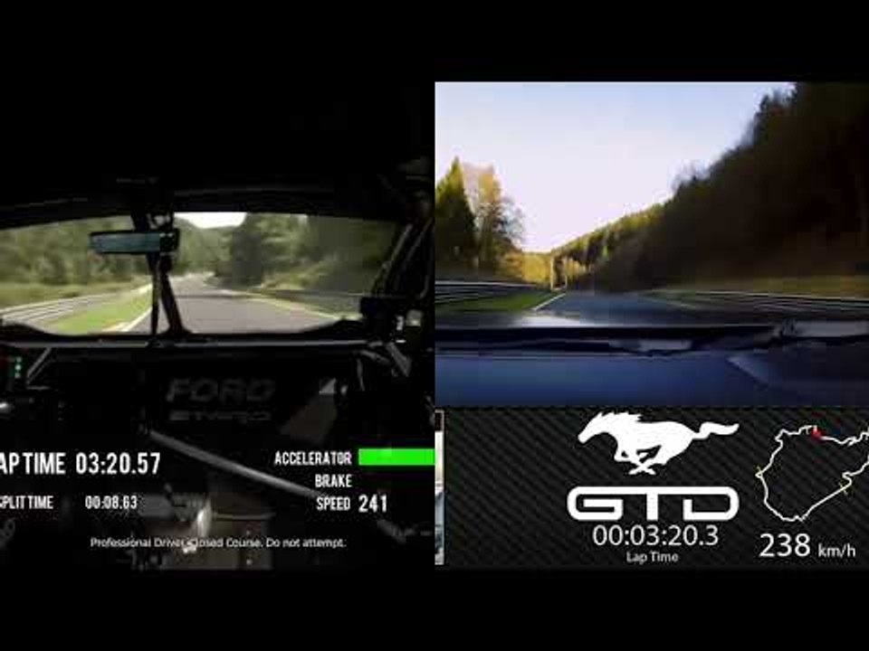 Ford SuperVan 4.2 vs. Mustang GTD | Duell auf der Nürburgring-Nordschleife