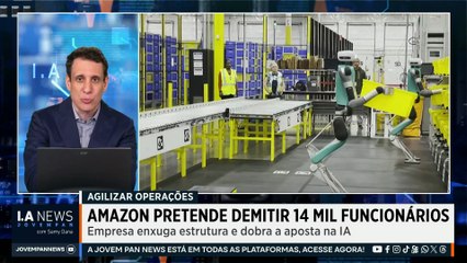 Samy Dana: Amazon anuncia demissão de 14 mil funcionários | IA News