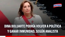 ¿Dina Boluarte buscaría VOLVER a la política para tener INMUNIDAD?: 