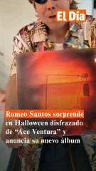 Romeo Santos sorprende en Halloween disfrazado de “Ace Ventura” y anuncia su nuevo álbum