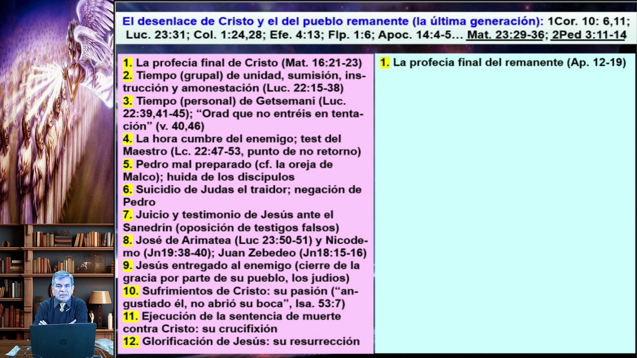 Tipología entre Cristo y el remanente parte 8