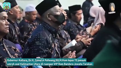 Lepas Jamaah Umroh Gubernur Titip Doa untuk Masyarakat Kaltara