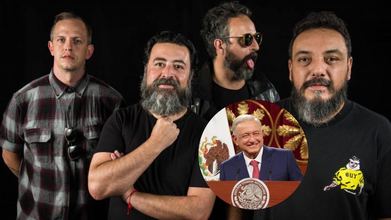 Molotov lanza crítica a AMLO en pleno concierto en Palacio de los Deportes y dedican 'Gimme the power'