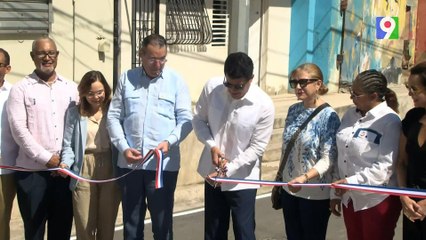 Mitur entrega calle reconstruidas en zona colonial | Emisión Estelar SIN