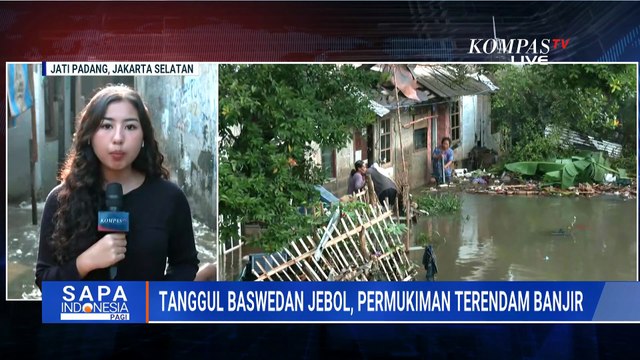 Terbaru! Pantauan Terkini Banjir Pasar Minggu Jakarta Selatan Imbas Tanggul Jebol | SAPA PAGI
