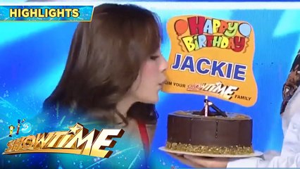 Jackie, birthday wish ang magkaroon ng HAPPY HEART | It’s Showtime