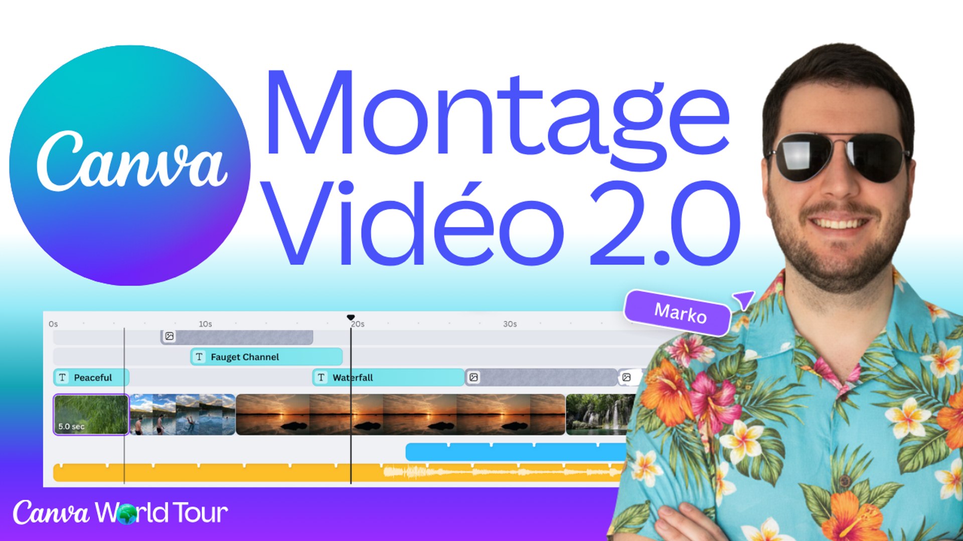 Montage Vidéo CANVA 2.0 : les nouveautés