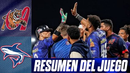 Resumen del juego Tigres de Aragua vs Tiburones de La Guaira | 31 de octubre de 2025