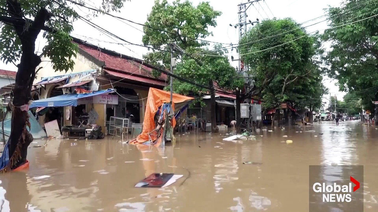 "Fierce" flooding "destroyed everything" in Vietnam, 13 dead