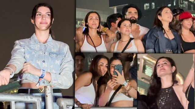 Malaika Arora, Elnaaz, Pragya Jaiswal, Rakul Preet & Jackky - INSIDE VIDEO Enrique's Concert | Mumbai