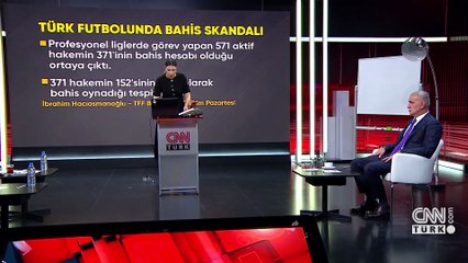 TFF Başkanı İbrahim Hacıosmanoğlu, CNN TÜRK’te açıkladı! Hakemlerin bahis skandalı
