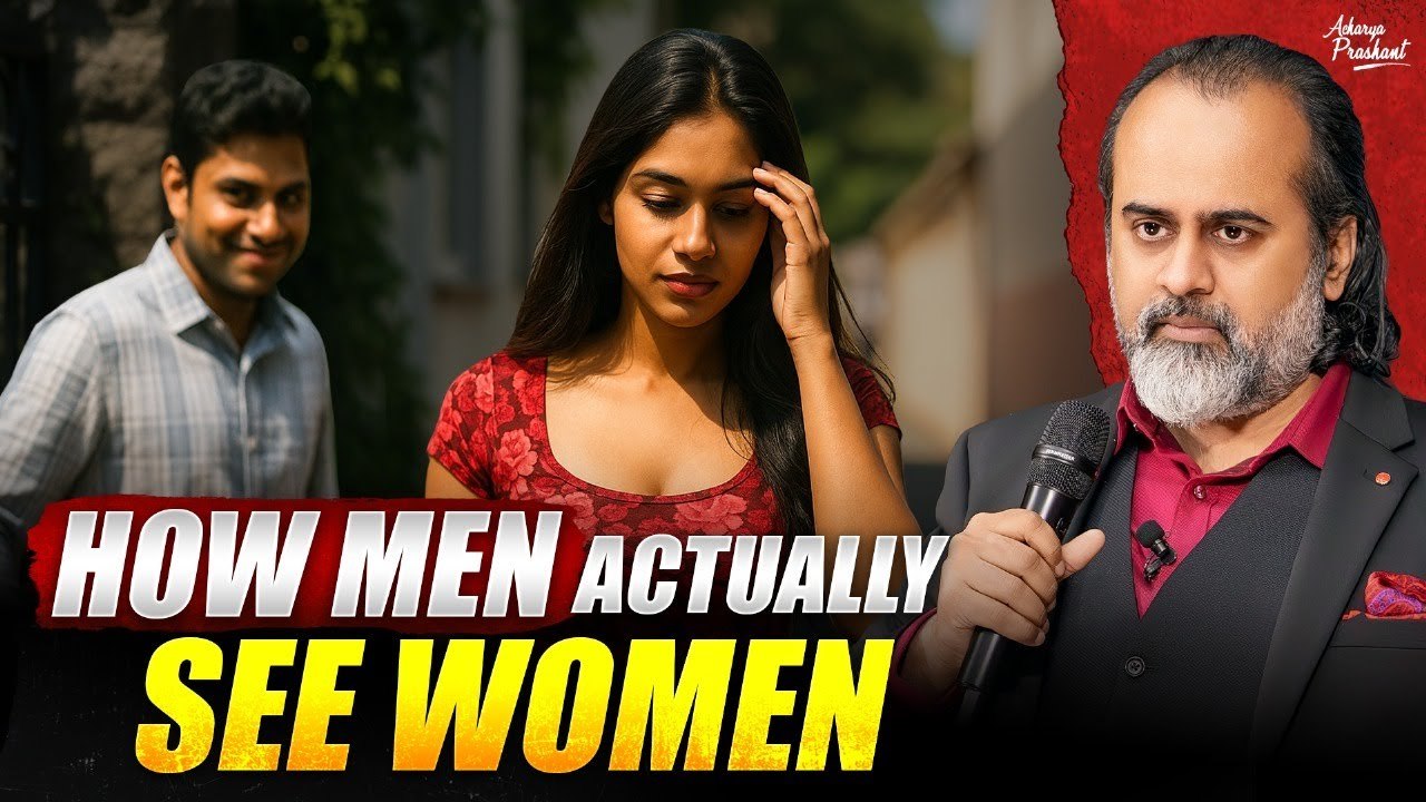 How Men Actually See Women! Men’s Hidden Thoughts about Women || Acharya Prashant (2025)