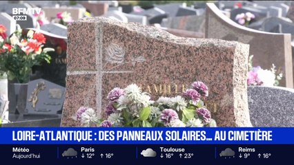 En Loire-Atlantique, des panneaux solaires bientôt installés dans un cimetière pour produire de l'électricité et assurer l'étanchéité