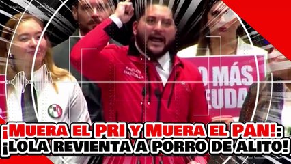 🔥🚨¡QUE MUERAN EL PRI Y EL PAN! ¡LA SALUD NO SE NEGOCIA! ¡PADIERNA REVIENTA AL PORRO DE ALITO!