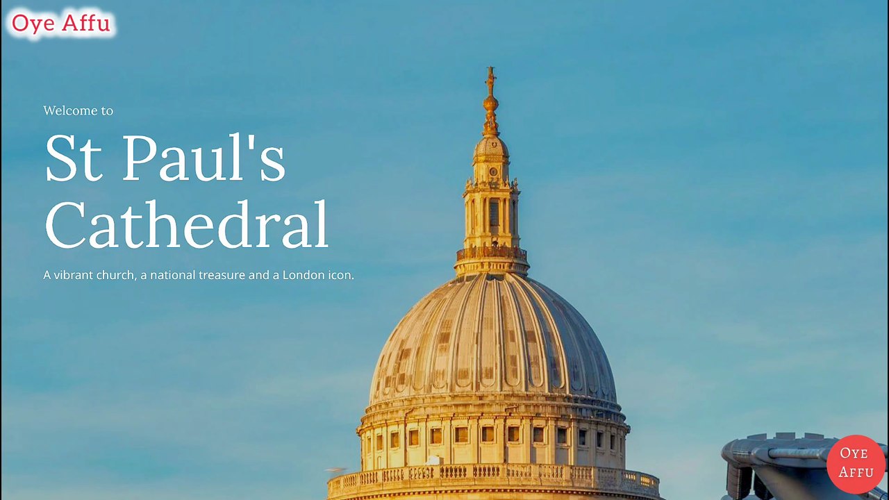 St Pauls Cathedral London | St Pauls Cathedral London tickets & timings | St Paul's Cathedral Tour