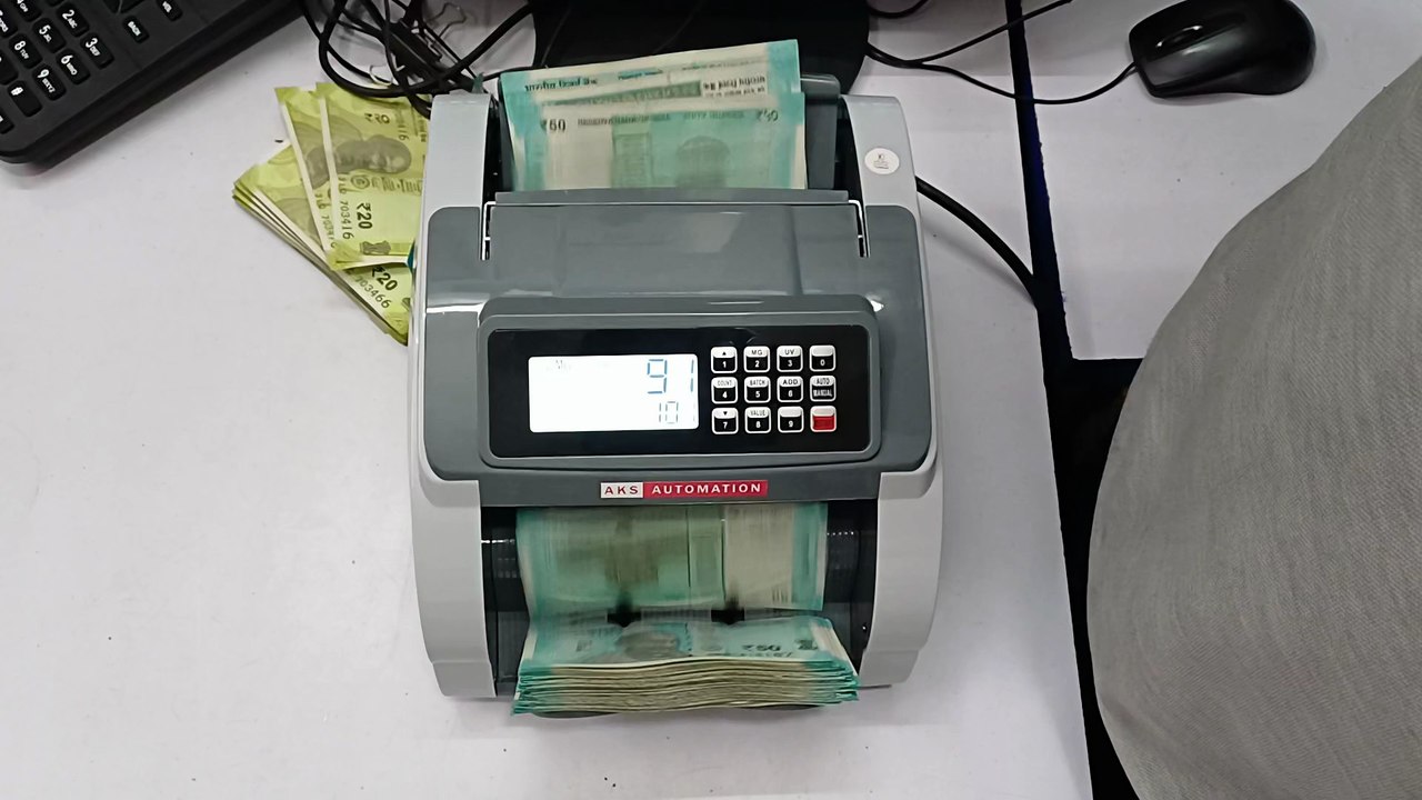 Top Note Counting Machine Dealers in Gurugram, Haryana | Get the Best Price & Service from AKS Automation Delhi