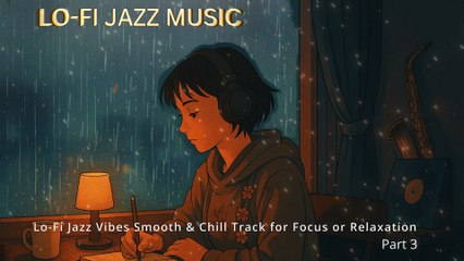 Lo-Fi Jazz Vibes Smooth & Chill Track for Focus or Relaxation Part 3