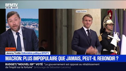 SIGNÉ BFM - Emmanuel Macron aussi impopulaire que François Hollande