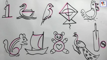 Drawing Pictures by using Numbers