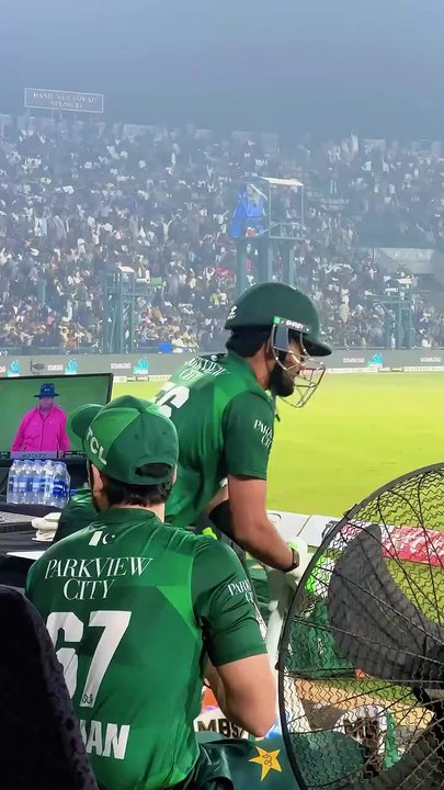 Babar Azam entry in the stadium
