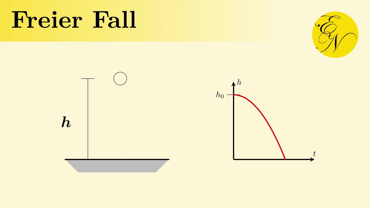 Freier Fall, senkrechter Wurf