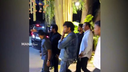 Allu Arjun and Ram Charan Visuals at Allu Sirish Reception Ceremony