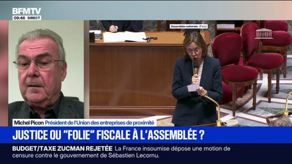 Impôt sur la fortune improductive: "Ce n'est pas une bonne idée", estime Michel Picon, président de l'U2P