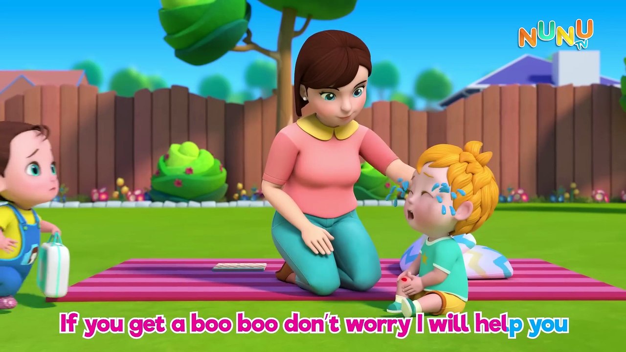 The Boo Boo Song | Nursery Rhyme for Kids | Baby Learning Song💫🌟