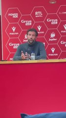 Rik De Mil après la défaite de Charleroi contre le Standard lors du choc wallon : « Je suis très déçu »